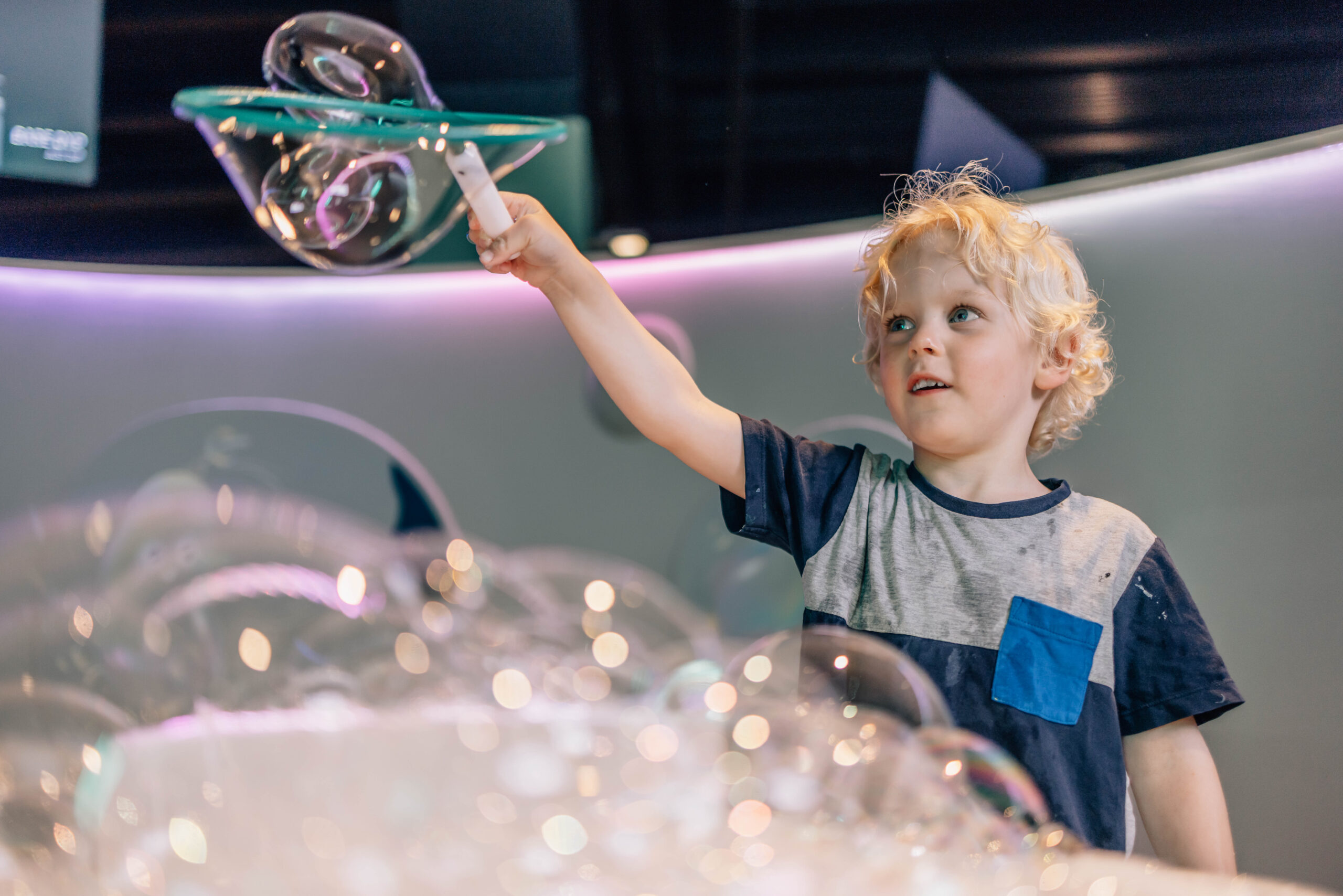 Bobleriet på Experimentarium