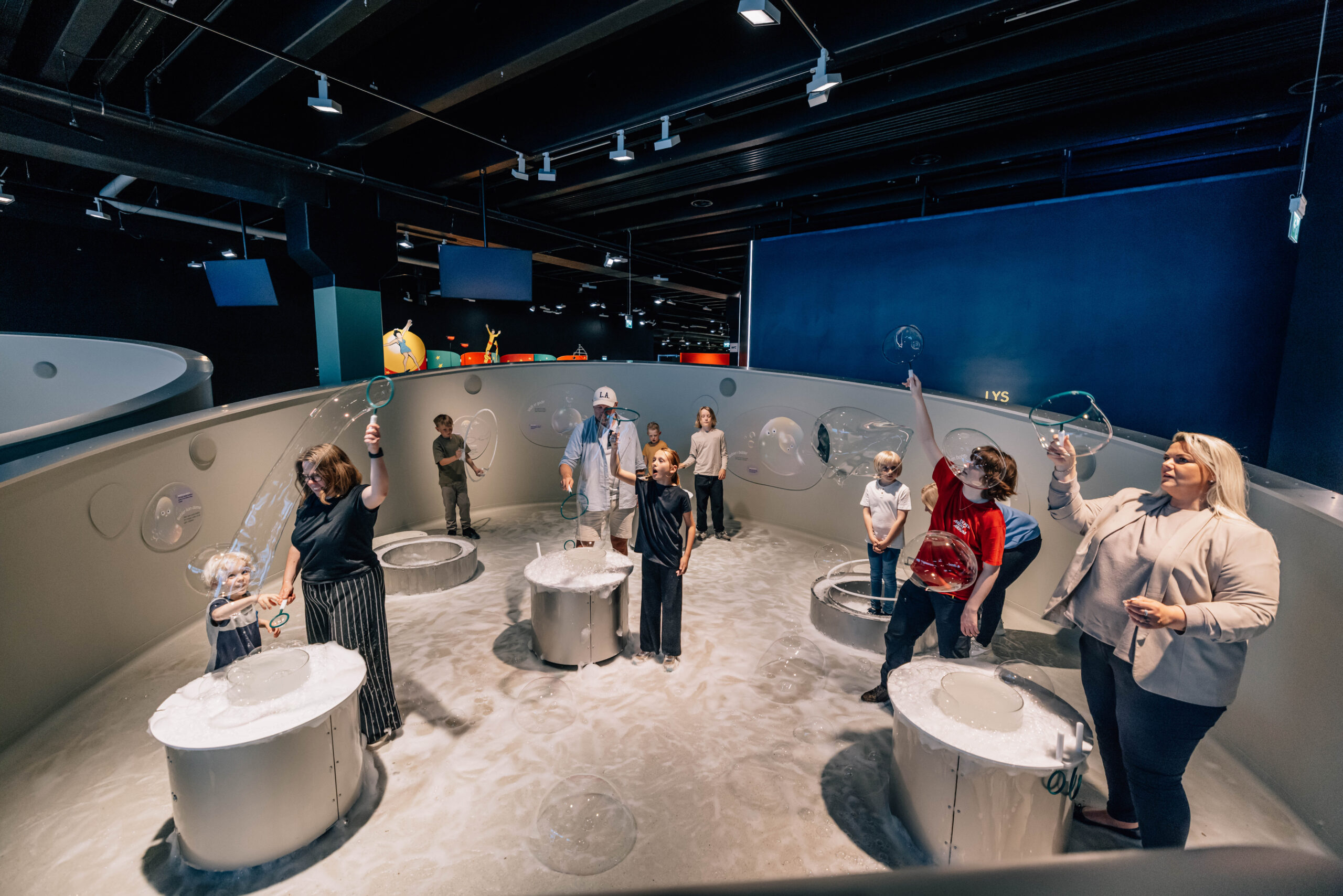 Bobleriet på Experimentarium