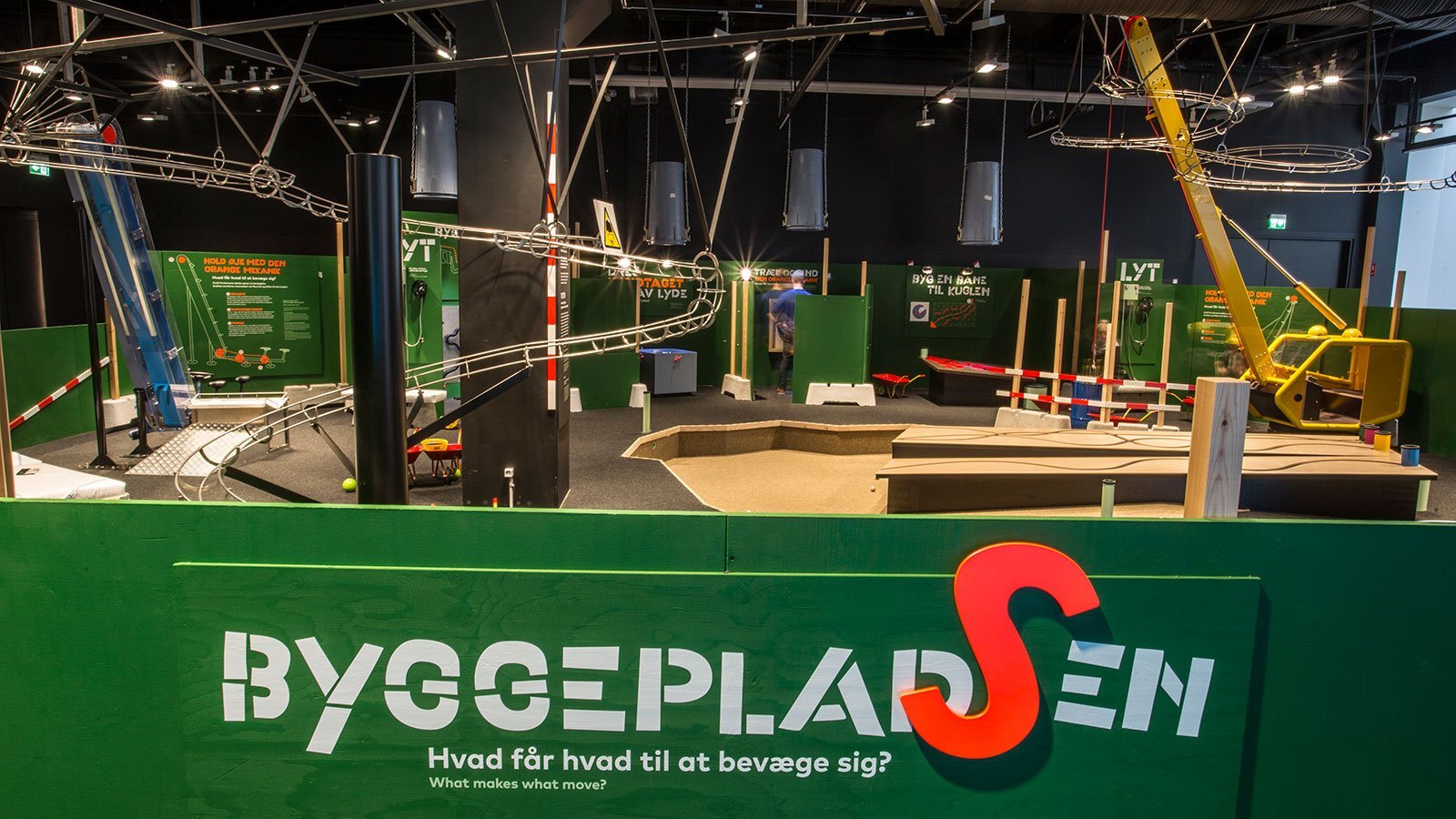 Byggepladsen. Foto: David Trood.